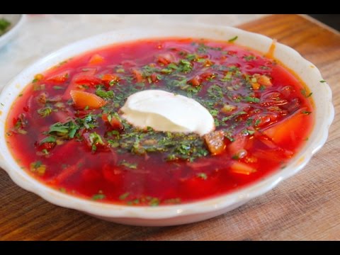 &quot;Босятская кухня&quot;  Борщ. Мужская еда.