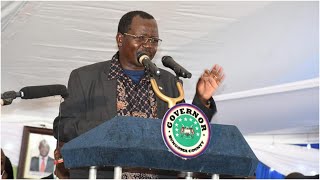 GOVERNOR LONYANGAPUO'S HILARIOUS SPEECH IN BUNGOMA AS WANGAMATI MARKS 3 YEARS IN OFFICE!!