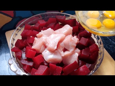 Amazingly easy chicken and beets recipe ❗ Healthy & Easy Food ● Almighty Recipe