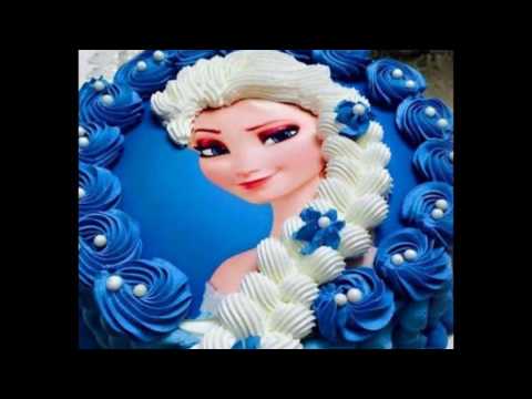 Beberapa Hiasan  Kue  Elsa Frozen yang  Cantik YouTube
