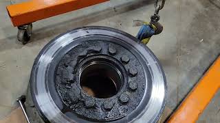 Wheel seal replacement on Fiat Allis FR12 loader Fiat Allis 16b Parts