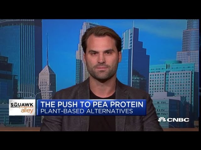 The push for pea protein and plant-based meat alternatives