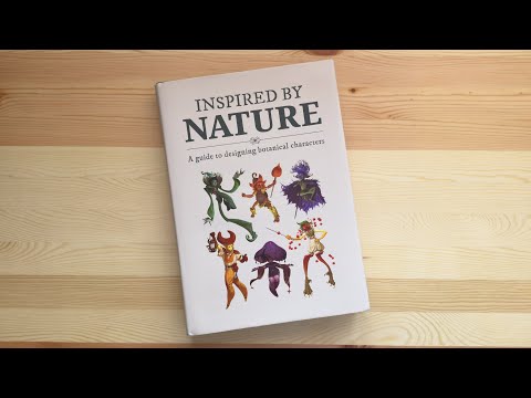 Inspired By Nature: Designing botanical characters (book flip)