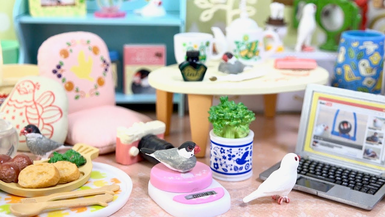 Re-Ment Life With The Small Bird (Petit Sample Series) - YouTube