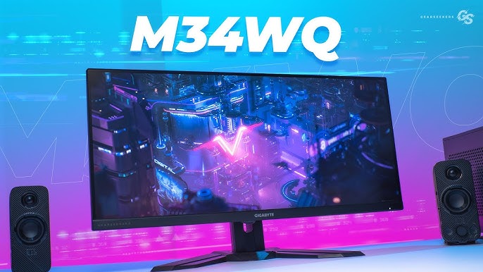 Gigabyte M34WQ 34 21:9 UltraWide IPS Gaming Monitor M34WQ B&H