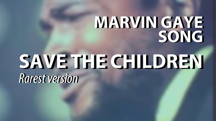 Save the Children Live version - Live performance video thumbnail