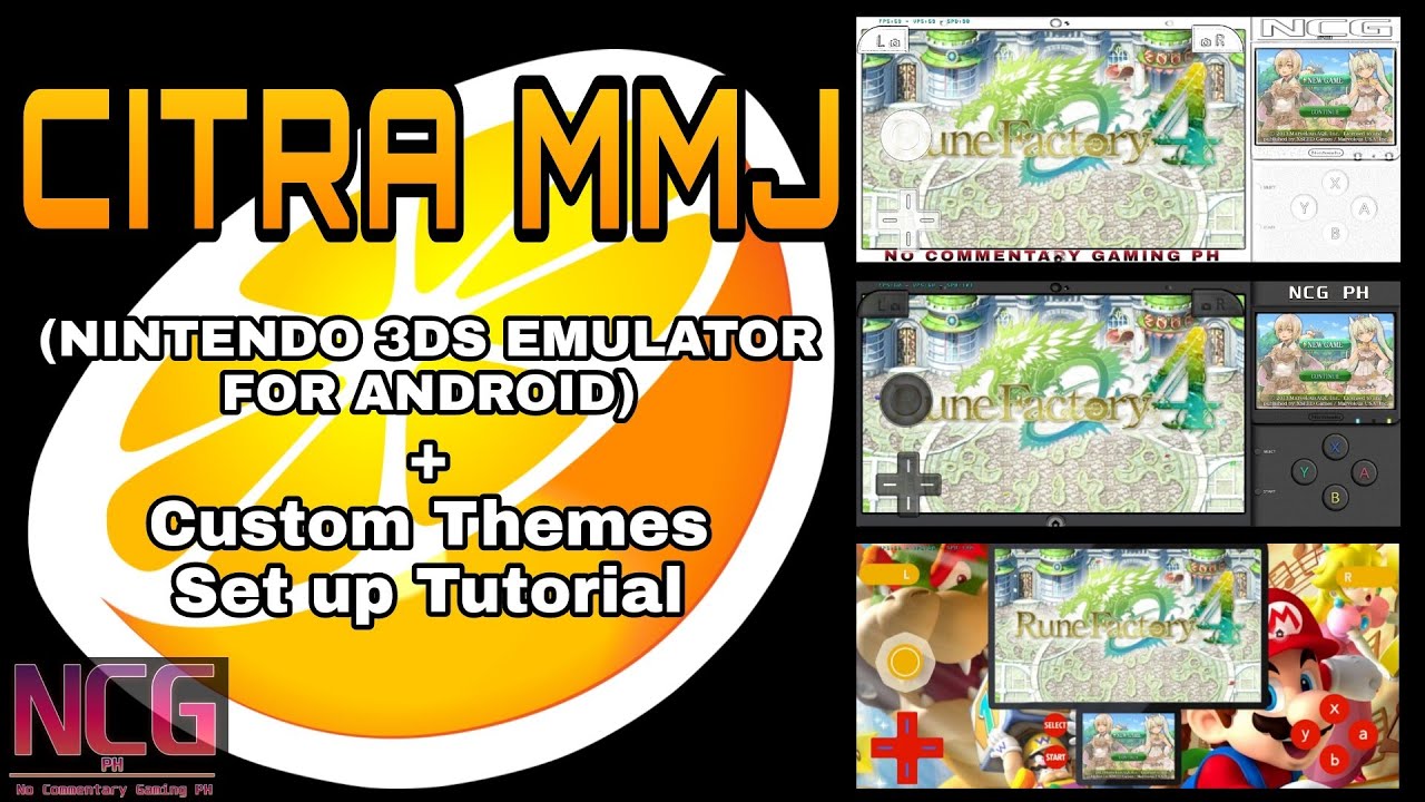 NEW CITRA MMJ 2020, 3DS GAMES ON YOUR ANDROID