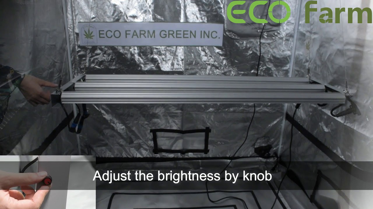 New Arrivals - ECO Farm 240W Commercial Full Spectrum LED Grow Light Bar