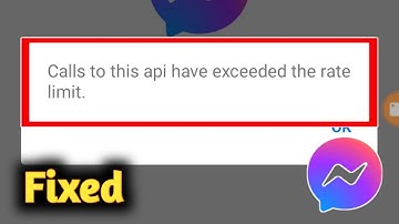 Messenger call to this api have exceeded the rate limit problem solved