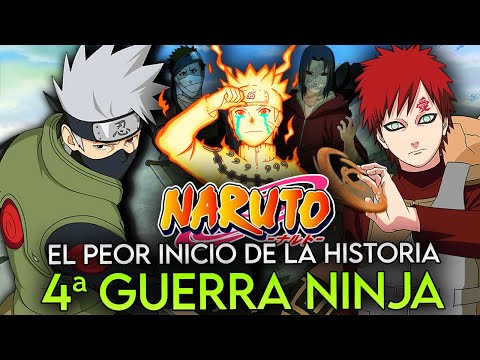 Os 4 Hokages chegam ao campo de batalha da guerra ninja. Episódios 372/373  