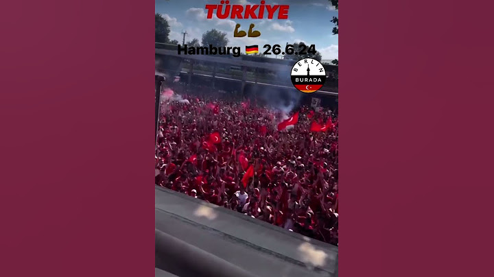 Türkei Fans übernehmen Hamburg