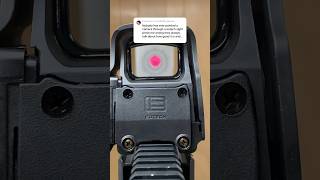 Eotech 2-2 Reticle #shorts #eotech #holographic