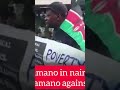 MAANDAMANO NAIROBI CBD SITUATION 