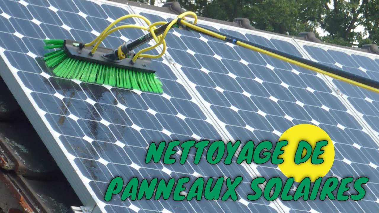 Nettoyage de panneaux solaires avec les systèmes UNGER 