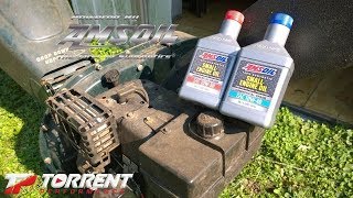 Amsoil's Commercial Grade Small Engine Oil 10w-30 and 10w-40 Review