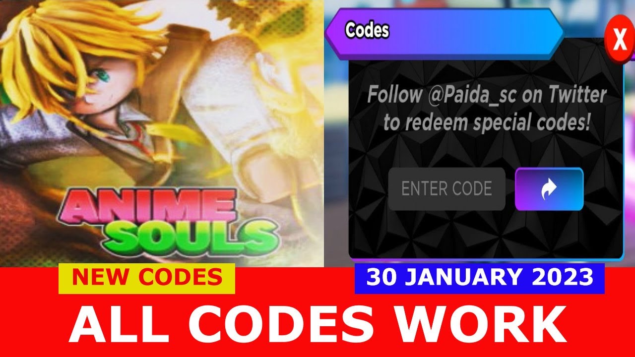 NEW UPDATE CODES * [UPD 2] Anime Souls Simulator ROBLOX, ALL CODES