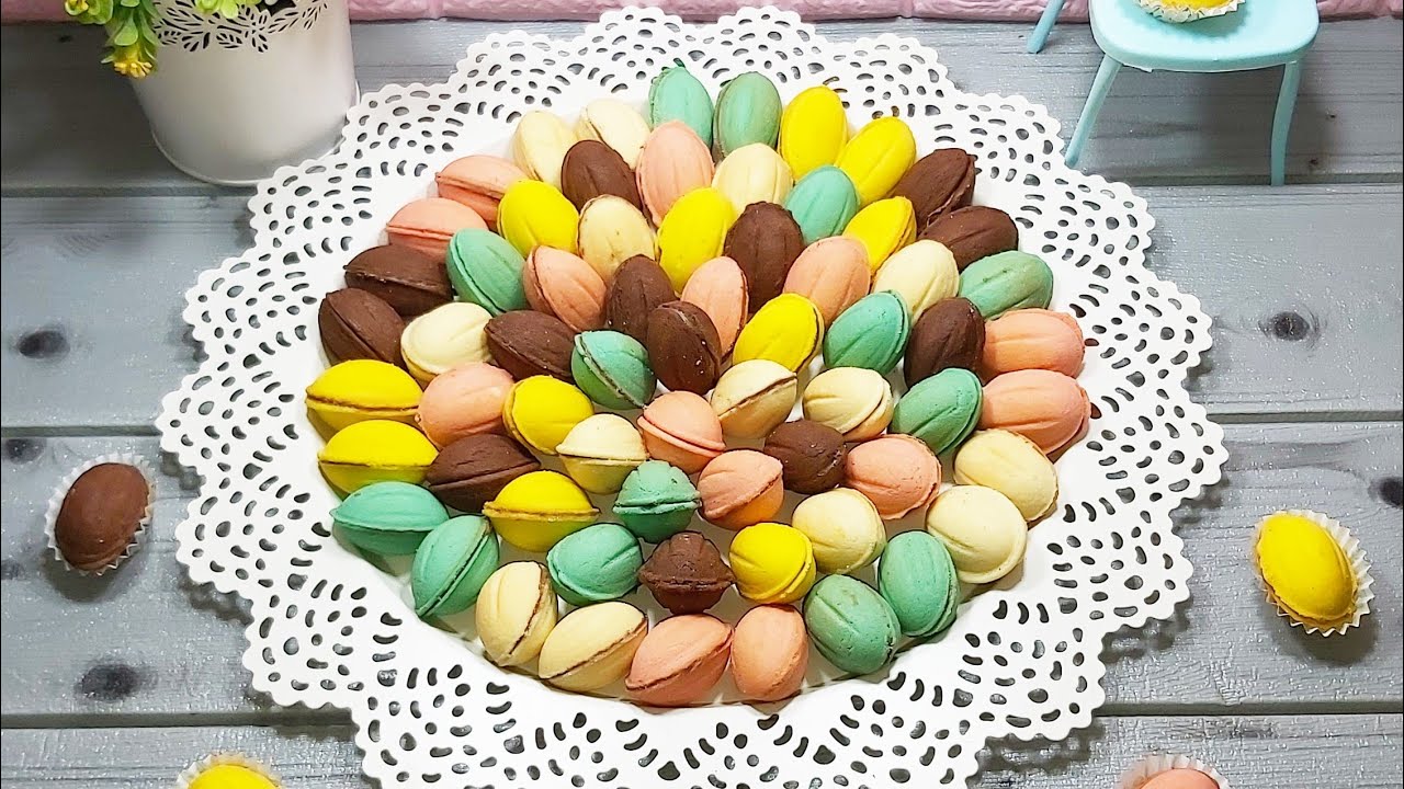 🟡🧆طريقة عمل الجوزية🧆🟡 (حلو العيد الارستقراطى)  بحشوات خرافية من التحويجة - امانى صفوت