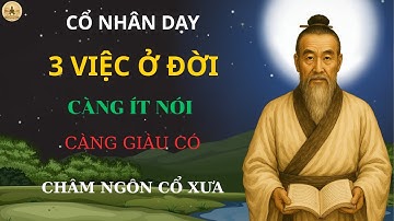 Triết Lý Cuộc Sống: Cổ Nhân Dạy – Ở Đời, Ba Việc Càng Ít Nói Càng Giàu | Châm ngôn cổ xưa