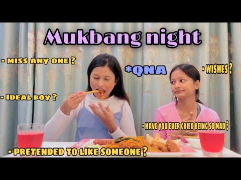 QNA + Mukbang  ft. Barsha sapkota ❤️
