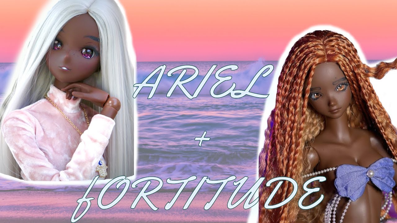 Cocoa Anime Fortitude and The Little Mermaid! Smart Doll Customs