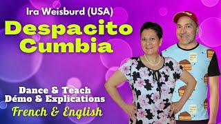 Despacito Cumbia Line Dance (Dance & teach / Démo & explications / French & English)