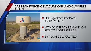 Gas leak closes some Killeen streets some evacuations