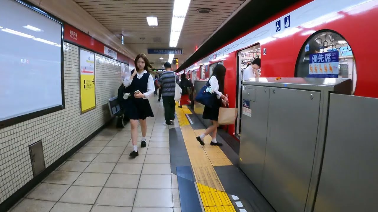 Higashi-koenji Station M04 | Tokyo Metro Walks | Japan 4K