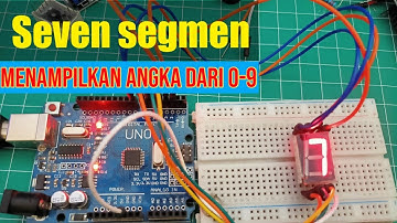 Tutorial Membuat Angka Otomatis di Seven Segment 1 Digit