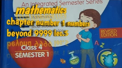 chapter no. 1 numbers beyond 9999 Lecture - 5