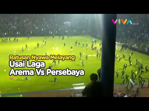 Ratusan Mayat Bergelimpangan Usai Laga Arema FC Vs Persebaya