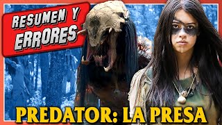 PREY | DEPREDADOR La Presa | RESUMEN PREDATOR la PRESA | ERRORES de Películas