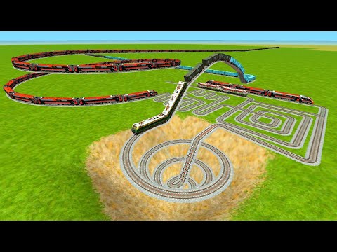 Trains round circle track running under ground earth 🌍 vandhebhart express capling enjeen running 