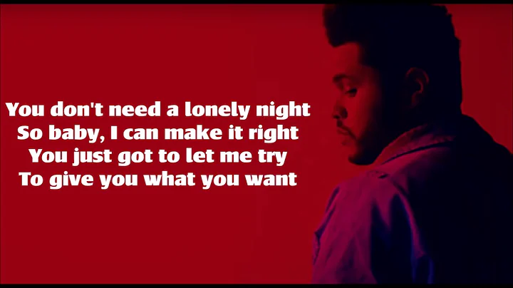 The Weeknd   I Feel It Coming  ft  Daft Punk Lyrics Video  2016