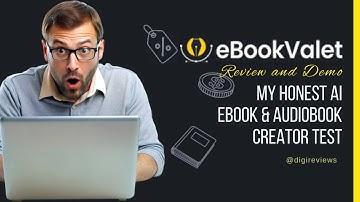 eBook Valet Review & Demo: My Honest AI eBook & Audiobook Creator Test