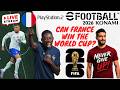 FRANCE 🇫🇷 World Cup Gameplay | eFootball PES Winning Eleven 2026 PS2 (PlayStation 2)