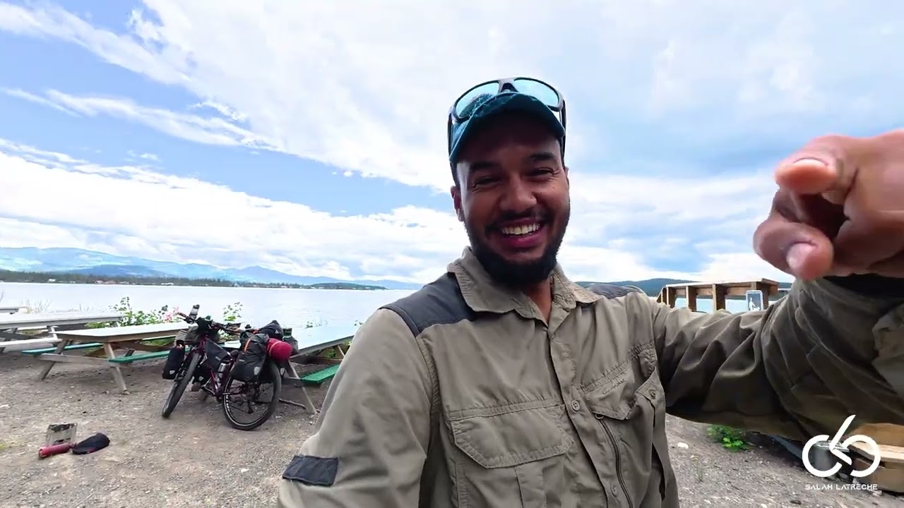 العالم بالدراجة 57 : استضافني كندي في قلب براري يوكون 🇨🇦!