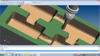 Surfcam Jyrsintä Esimerkki 5 Muotti