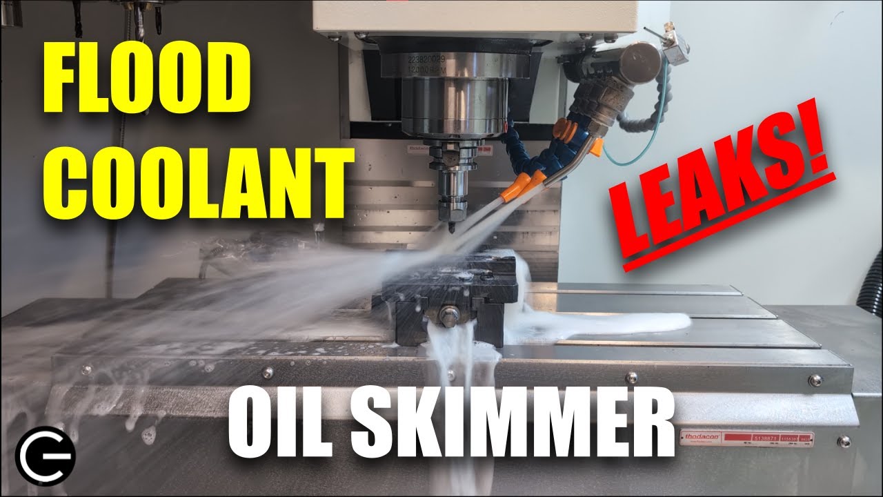 Flood Coolant & NEXJEN Oil Skimmer on SYIL X7