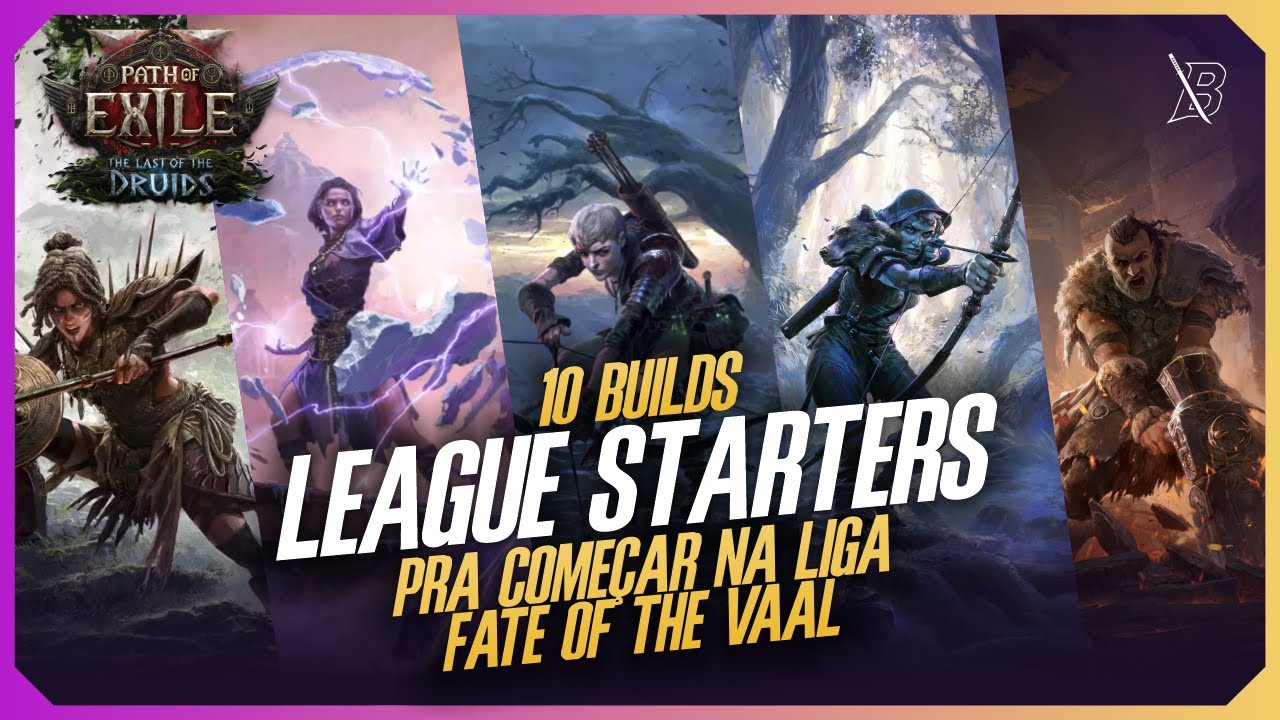 [poe2] 10 Builds League Starters pra começar na liga Fate of the Vaal no Path of Exile 2