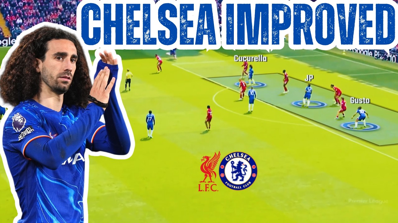 CHELSEA’S NEW TACTICS WORKED | Cucurella’s Role | Liverpool vs Chelsea Tactical Analysis