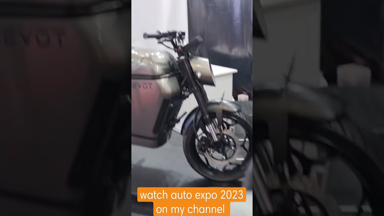 Devot Electric Bike at auto expo 2023 
