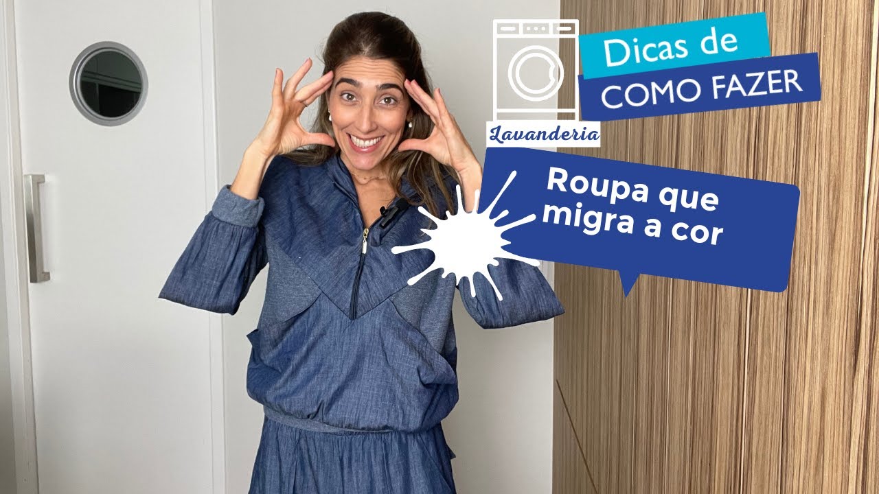 ROUPA QUE MIGRA COR (SOLTA TINTA) COMO LAVAR SEM PREOCUPAÇÃO | CASA ...