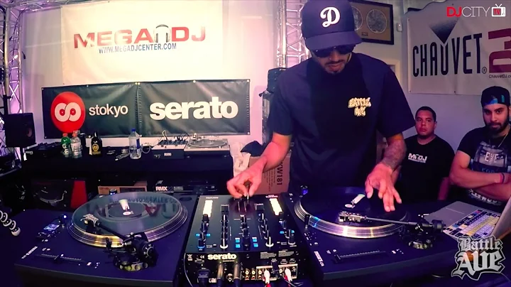 DJ Manwell Performs on Battle Ave and DJcity's 'At...