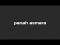 Panah Asmara - Afgan (karaoke male key)