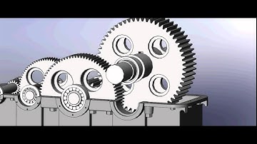 Mô phỏng lắp ghép hộp giảm tốc trong solidworks