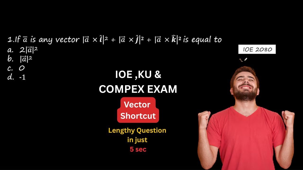 Vector Shortcut for Entrance Exam|IOE,Compex Exam & KU Entrance 