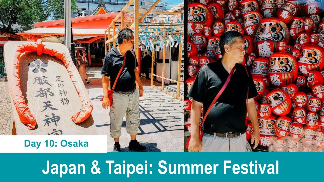 Day 10: Temples, Ramen & Dotonbori Nights! | Osaka, Japan 🏮