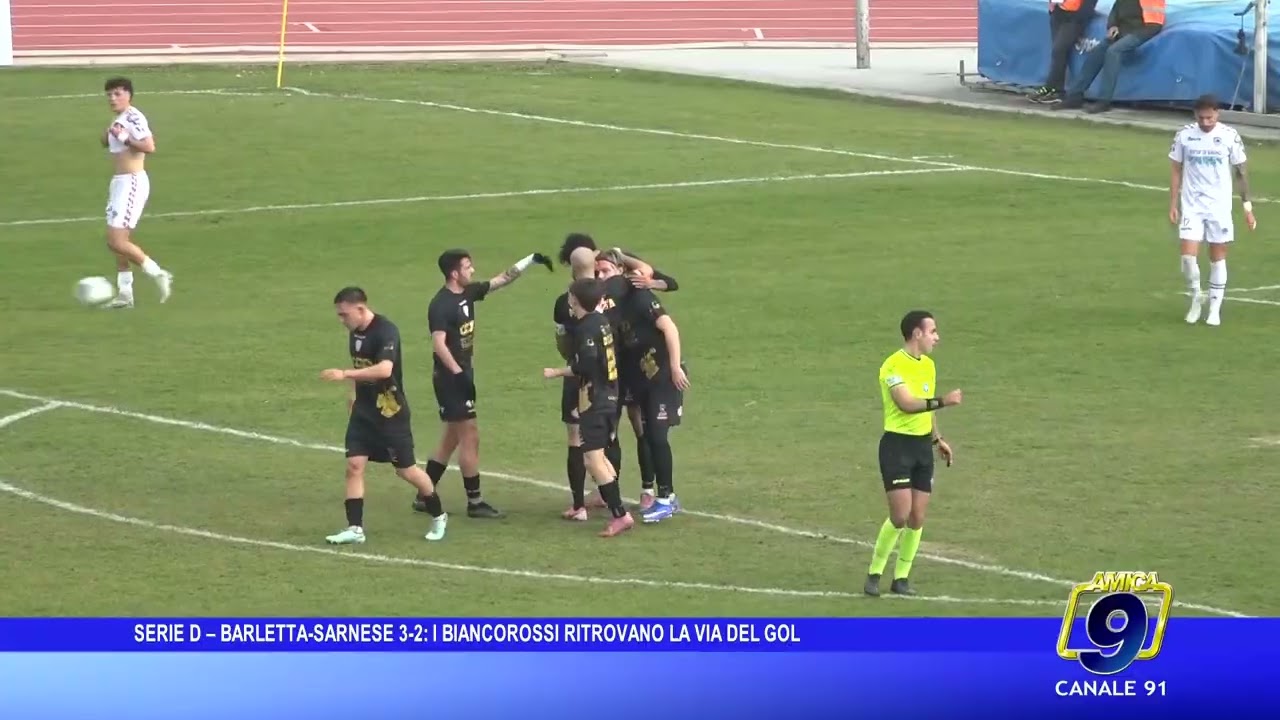 Serie D - Barletta - Sarnese: 3-2