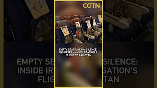 Empty seats, heavy silence: Inside Iranian delegation's flight to Pakistan