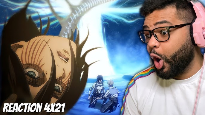 O ESTRONDO COMEÇA!! React Attack on Titan temporada 4 EP 28